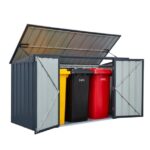 KOVINSKA VRTNA HIŠKA GLOBEL EASY ZA 3-4 SMETNJAKE Š233 X G96 X V131.6 CM - slika 5